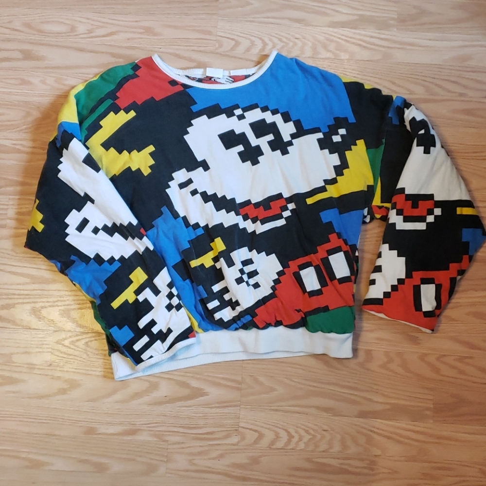 Vintage Mickey Mouse reversible sweatshirt